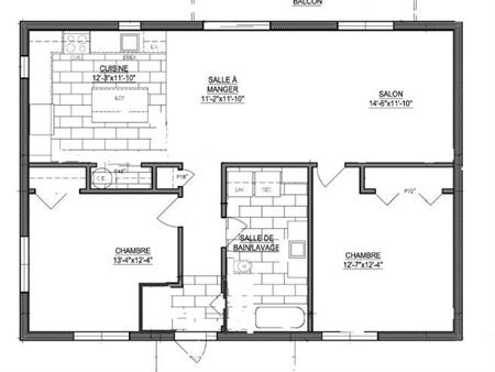 4 1/2 NEUF À LOUER À SAINTE-SOPHIE (BORD DE l'EAU)