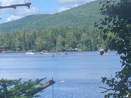 Terrain 1 acre Saint-Donat, accès au Lac Archambault