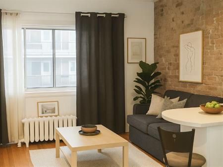 🏙️ Beau 3 ½ centre-ville – Montréal