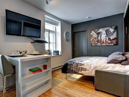 Studio fonctionnel en plein ♥ du Vieux-Québec