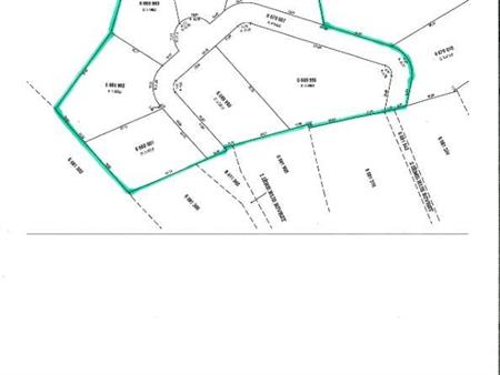 lot de 7 terrains à vendre