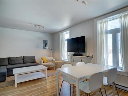 3 ½ entièrement meublé à louer Saint-Jean-Baptiste juillet 2026