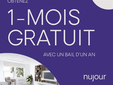 1 CH - 1 SDB - Westmount - $1,550 /mo