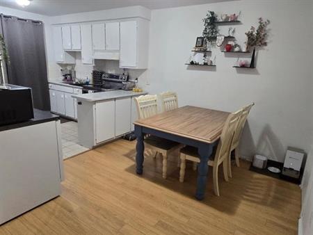 À Laval, un grand 4 1/2 à louer, disponible le 1er janvier ou avant