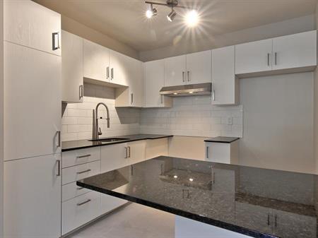 4 1/2 Style-Condo rénové à aire ouverte Verdun - internet inclus - Janvier