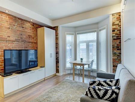 Loft entièrement meublé à louer Saint-Jean-Baptiste mai 2026