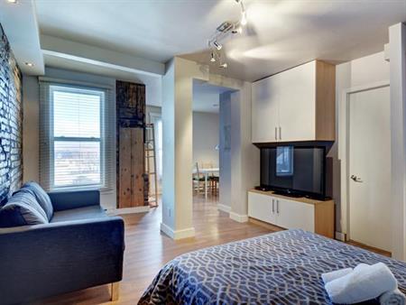 Loft entièrement meublé à louer Saint-Jean-Baptiste janvier 2026