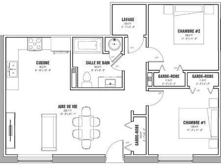 Logement Neuf (4½) Dans Un Triplex