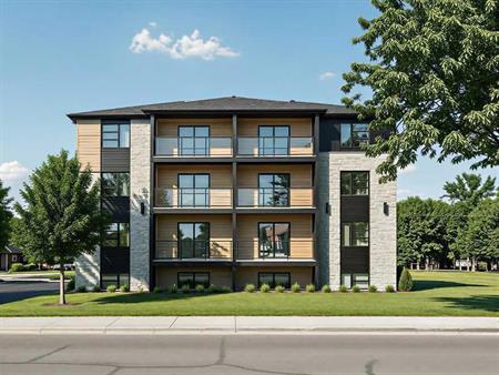 Condos Neufs 5½ à Louer – St-Wenceslas - Bécancour – Construction neuve – 3 chambres | climatisation | stationnement | balcon