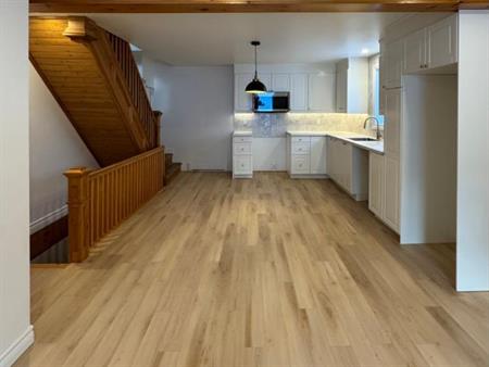 Très grand 5 1/2 sur trois étages, entièrement rénové