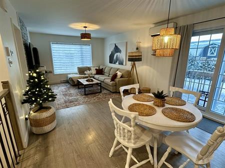 Maison meublée 2 ch à louer au mois, l'Ange-Gardien, Qc