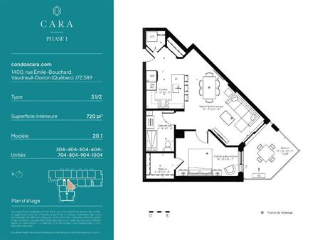 URGENT Cession bail - Appartement 3 1/2