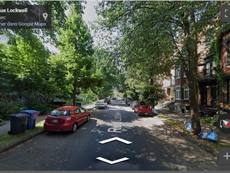 Cession de bail - 3 1/2 centre ville quebec