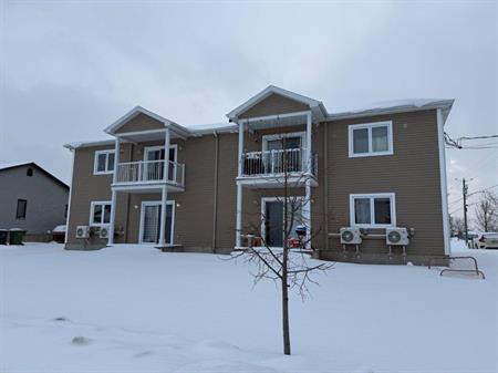 Logement 4 1/2 de deux chambres à coucher avec un cabanon extérieur