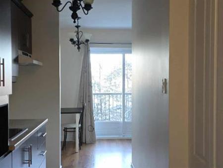 2 1/2 avec balcon secteur en demande