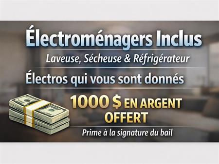 Cessation de bail 4½ – 2e étage à Bromont