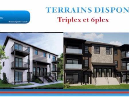 TERRAIN(s) TRIPLEX MONTÉRÉGIE