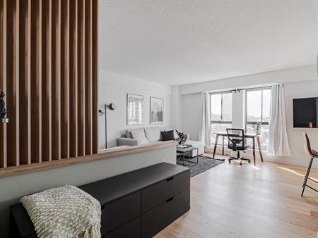 Studio situé dans le quartier St-Jean-Baptiste à Québec