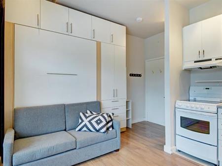 Loft entièrement meublé à louer Saint-Jean-Baptiste juillet 2026