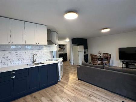 Appartement 3 1/2 rénové