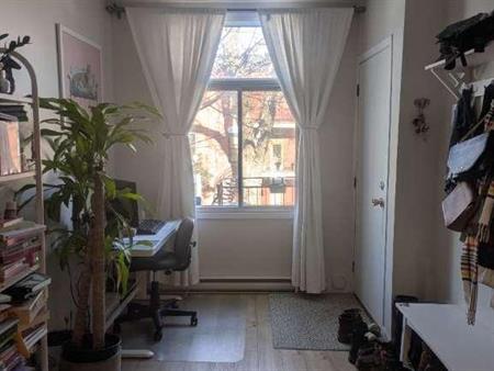 4½ 1er mars 2026, Hochelaga. Cession de bail