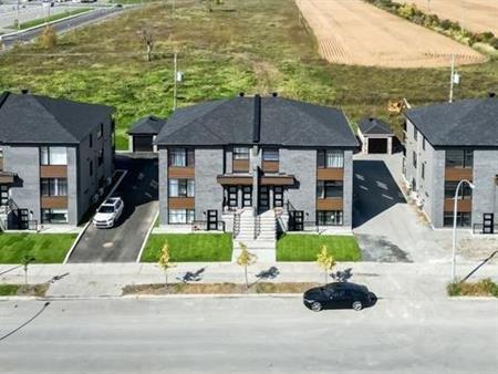 Appartement neufs à louer à Duvernay avec garage - Occupation immédiate