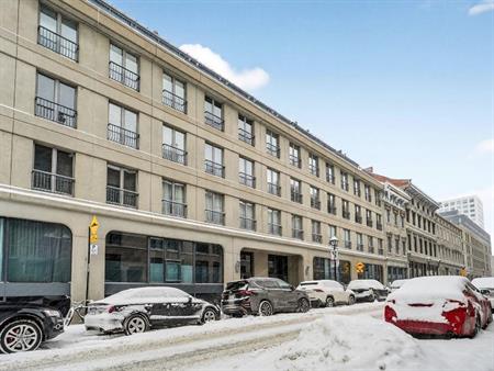 3 et demi meublé Vieux Montréal