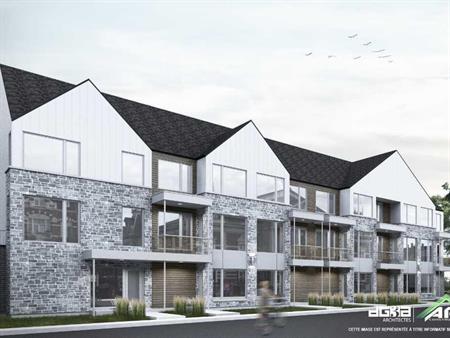 Maison de ville à Val-Bélair avec garage