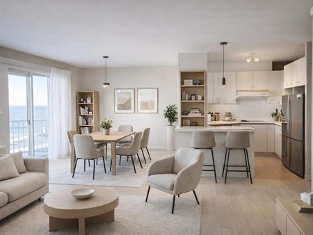 4 ½ LIBRE LE 1ER JUILLET À POINTE AUX PICS (LA MALBAIE)