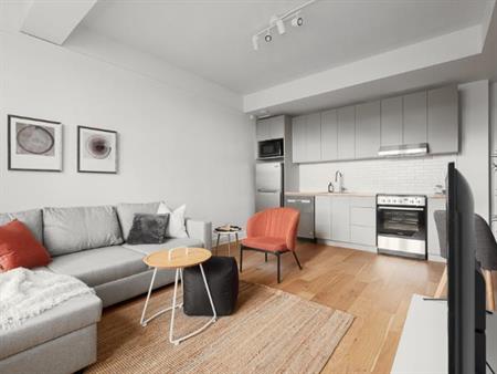 3 ½ entièrement meublé à louer Montcalm / Saint-Sacrement juillet 2026