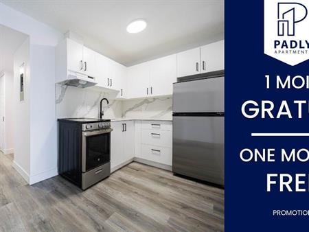 1 MOIS GRATUIT - Centre-ville Mtl Studio & 3 1/2 Gym, piscine… Appartement / logement à louer Montreal Ville-Marie