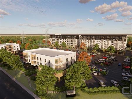 Un projet immobilier innovant à Drummondville - Condo / appartement / logement à louer