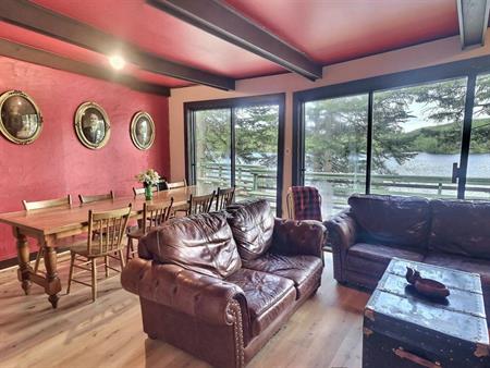 Québec – Secteur Lac-Beauport – Chalet à louer au bord de l’eau