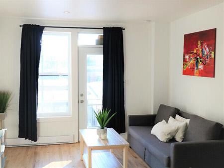 Plateau Mont-Royal – Charmant logement 3 1/2 à louer