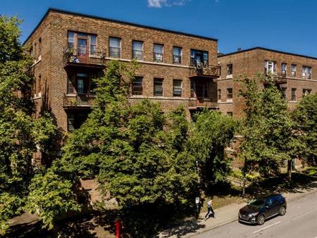 Grands 41/2 rénovés et lumineux