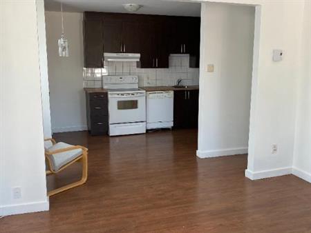 Grand 3 1/2 + espace bureau au rez-de-chaussée, WIFI inclus, 2 espaces stationnement