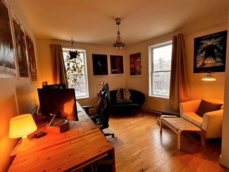 Magnifique 4 ½ RÉNOVÉ lumineux à Verdun