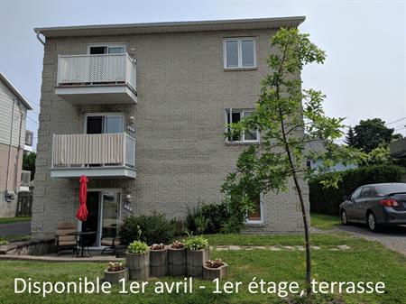 1er ÉTAGE TRIPLEX- TERRASSE - 1ER AVRIL