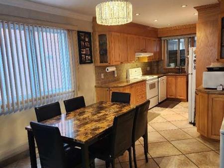 GRAND 5 ½ à louer à Montréal-Nord + solarium 4 saisons
