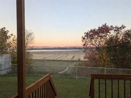 4 1/2 Vue Sur Le Fleuve, Patio, Terrain