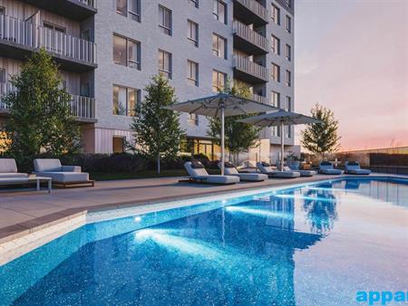 Candiac – Le Kalm – Appartement 2 chambres + den à louer