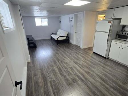 Beau 4 1/2 Au Sous-sol D’un Duplex