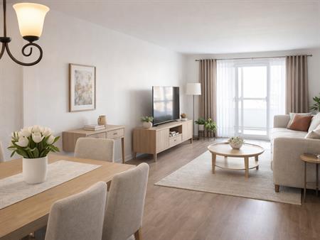 4 1/2 RÉNOVÉ, CHARLESBOURG, TOUT INCLUS!