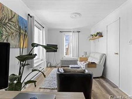 3 ½ à louer à Beauport chauffé– Éclairé