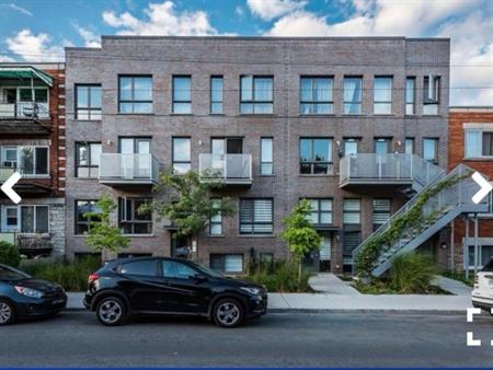 CONDO À LOUER – VERDUN | 4½ LUMINEUX – CONSTRUCTION 2019. 2587$ avec électroménagers inclus.