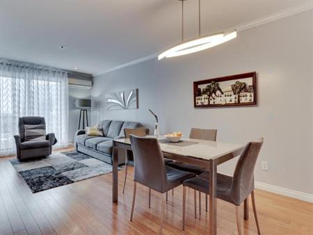 Condo à louer (Anjou) avec Garage et stationnement extérieur