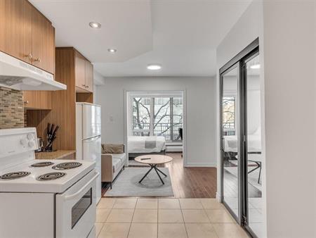 Studio Furnished - 1180 Rue Du Fort, Ville-Marie