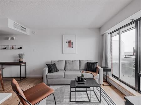 Loft entièrement meublé à louer Saint-Jean-Baptiste juin 2026