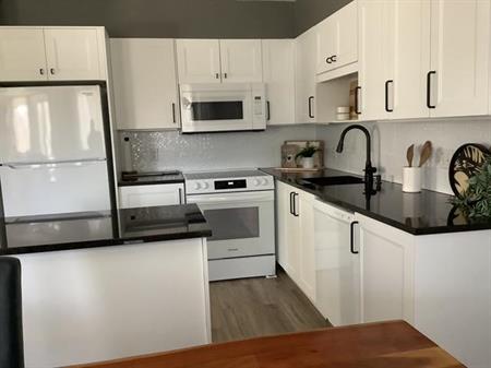 Condo meublé, terrasse, St-Sauveur, Mai-Nov 2026