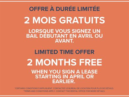 2 Bedroom - 4080, 4100, 4120, 4140 Chemin De La Côte-Sainte-Catherine - 4080, 4100, 4120, 4140 Chemin De La Côte-Sainte-Cathe